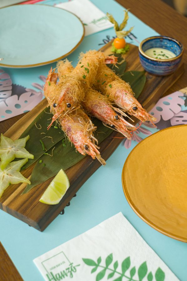 gambas peruanas hanzo nikkei